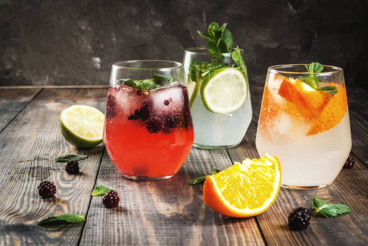 Different ways to serve your G&T