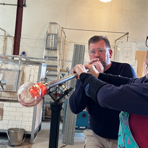 Glass Bauble Making Workshops in Buckinghamshire Glass Bauble Making Workshops in Buckinghamshire