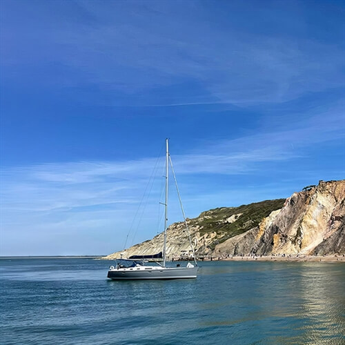 Luxury Yacht Solent Sailing Day with Dining