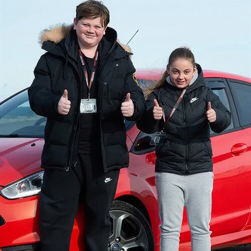 Junior Learner Driving Experience 10-16 Years