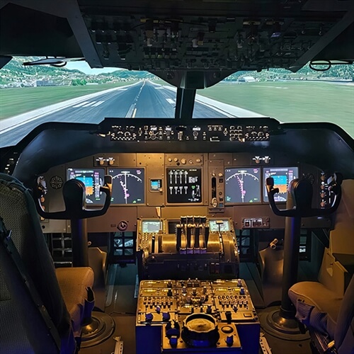Motion Flight Simulators at Coventry Airport