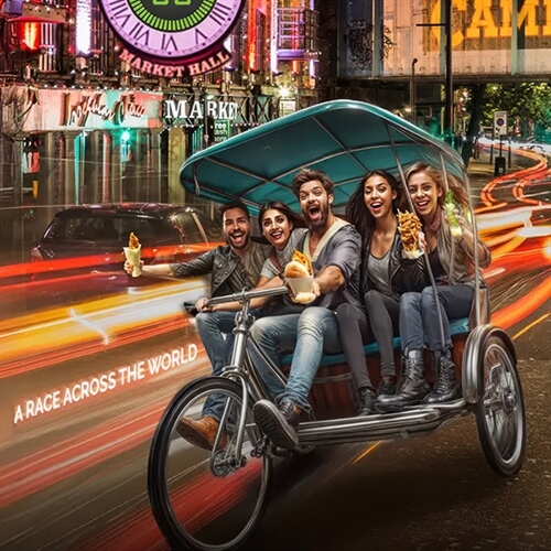 Gourmaze: The Rickshaw Race the Foodie Treasure Hunt in Camden