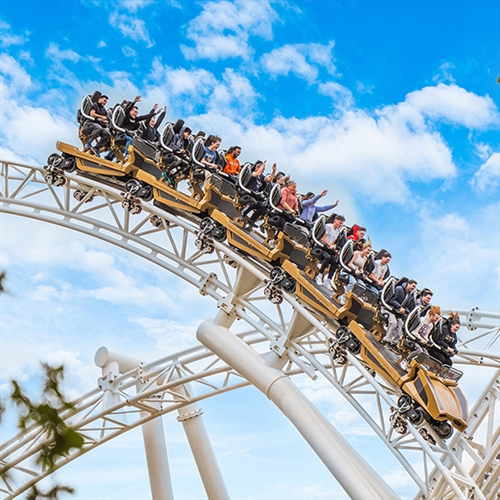 Thorpe Park Resort Entry Tickets for Two