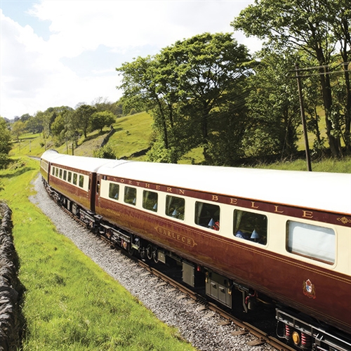 Luxury Day Trip with Afternoon Tea on the Northern Belle - Northern Belle Train Outside 