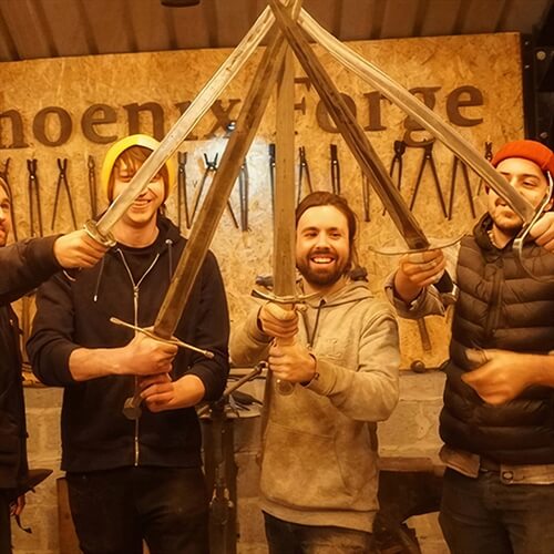 Three Day Sword Making Course Wales