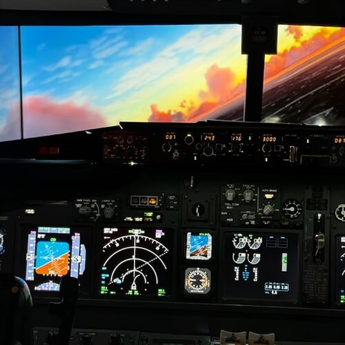 Boeing 737-800 NG Flight Simulator Norfolk 