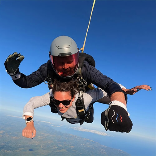 Skydiving in Devon