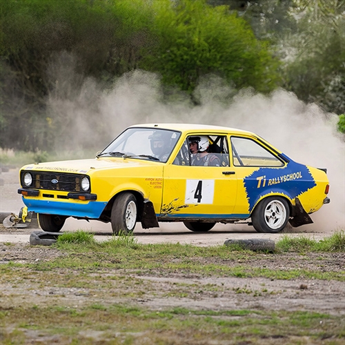Rally Driving Experience in MKII RS Escorts in Yorkshire