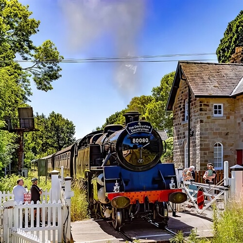 Vintage Bus Trip and Steam Train Roast Dinner on the Ecclesbourne Railway