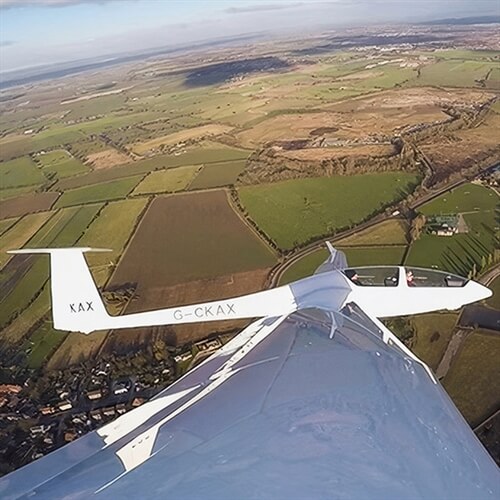 Gliding at Rufforth Airfield York