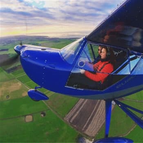 Microlight Flights Lancashire - Microlight Being Flowen
