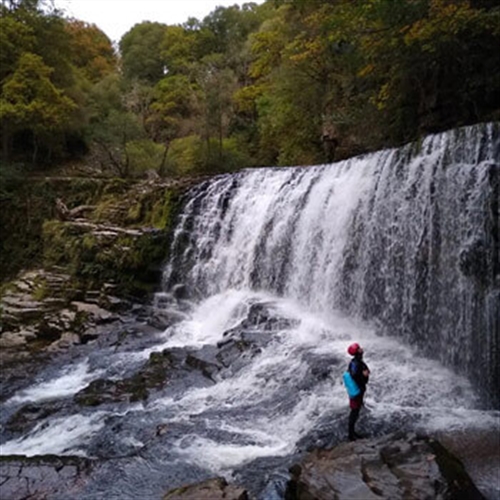 Extreme Canyoning Brecon Beacons - Scenic Waterfall Extreme Canyoning Brecon Beacons - Scenic Waterfall