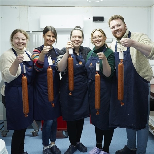 Sausage Making Course Berkshire with Bray Cured Sausage Making Course Berkshire with Bray Cured
