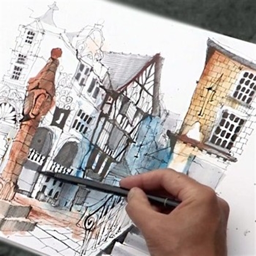 urban sketching urban sketching