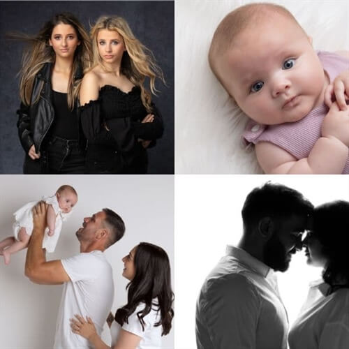 Photoshoot Choice Voucher Group of four images Photoshoot Choice Voucher Group of four images