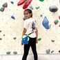 girl climbing