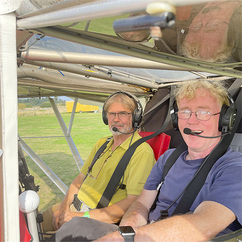 Microlights in Staffordshire - Microlighters Selfie Microlights in Staffordshire - Microlighters Selfie