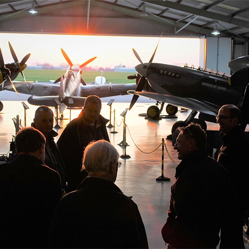 Spitfire Tours at Biggin Hills Heritage Hangar in Kent Spitfire Tours at Biggin Hills Heritage Hangar in Kent