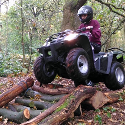 Quad Biking near Eccles Manchester - Treks in Botany Woods Quad Biking near Eccles Manchester - Treks in Botany Woods