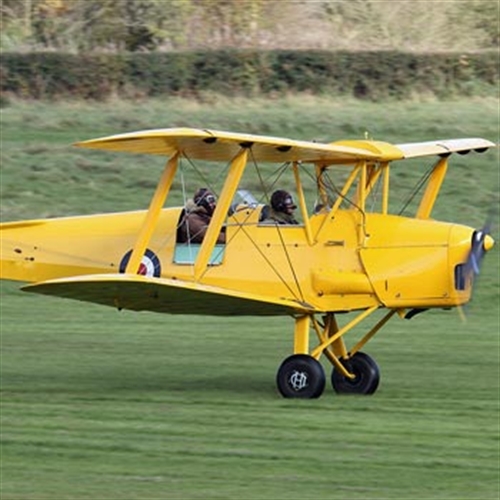 Sunset Tiger Moth Flights from Eaglescott Airfield in Devon