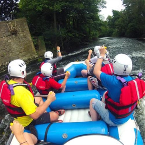 group rafting peak