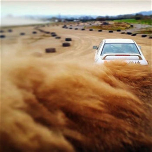 rally car on track rally car on track