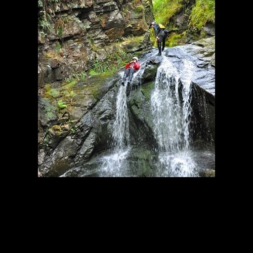 water fall jump water fall jump