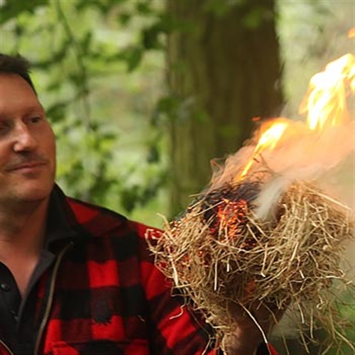 making a fire making a fire