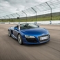 Blue audi R8